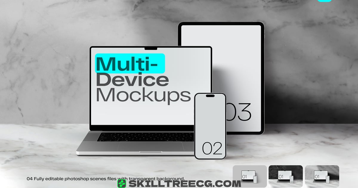 Multi Device Mockup（425845）-技能树